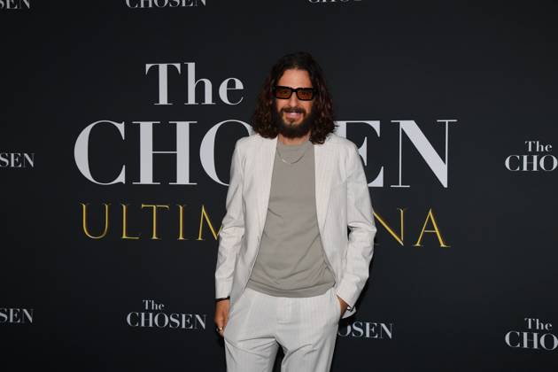 Rome, Cinema Adriano Premiere of the Series The Chosen The Last Supper , In the photo: Jonathan Roumie Copyright: xVincenzoxLandix xipa-agency.netx xVincenzoxLandix IPA_Agency_IPA59399248