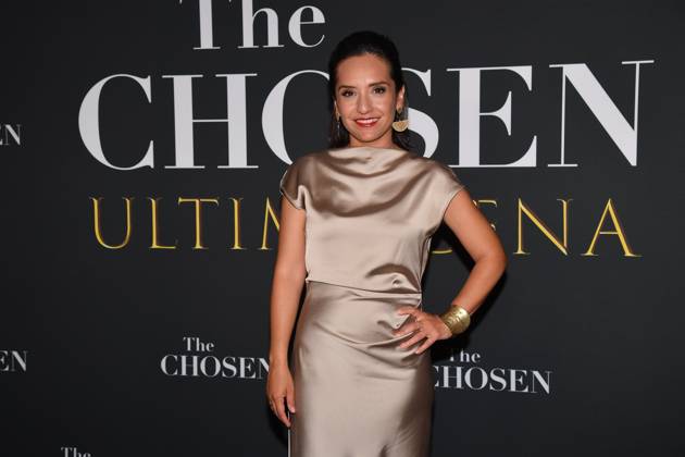 Rome, Cinema Adriano Premiere of the Series The Chosen The Last Supper , In the photo: Vanessa Benavente Copyright: xVincenzoxLandix xipa-agency.netx xVincenzoxLandix IPA_Agency_IPA59399274