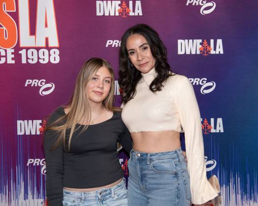 June 23, 2025, Los Angeles, California, USA: ANGIE KELLER (L) and PRESCILIANA ESPAROLINI arrive at the premiere of Ã¢â‚¬ËœSplinterÃ¢â‚¬â ¢ held at TCL Chinese Theatre in Hollywood, California Los Angeles USA - ZUMAs247 20250623_zmp_s247_019 Copyright: xCharliexSteffensx