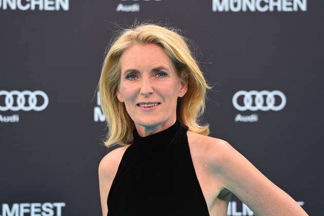 Maria FURTWAENGLER actress, single picture, cropped single motif, portrait, portrait red carpet, red carpet, opening 42 Filmfest Munich on 28 06 2024 Gasteig HP8