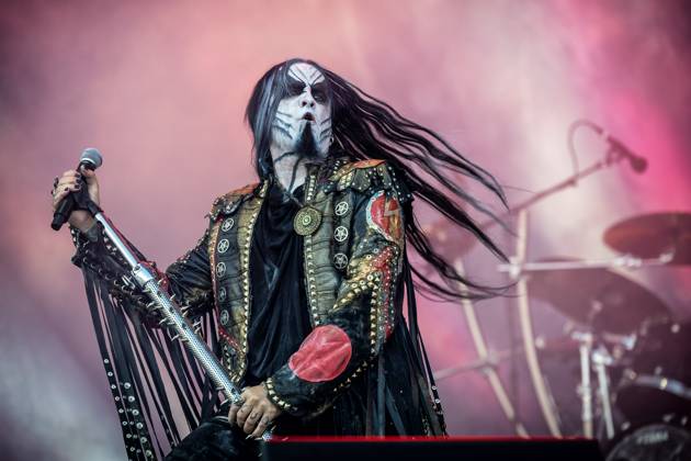 Dimmu Borgir live at Tons of Rock 2025 Oslo, Norway. 27th, June 2025. The Norwegian symphonic black metal band Dimmu Borgir performs a live concert during the Norwegian music festival Tons of Rock 2025 in Oslo. Here vocalist Shagrath is seen live on stage. Norway, Oslo, Ekebergsletta  Copyright: xGonzalesxPhoto TerjexDokkenx