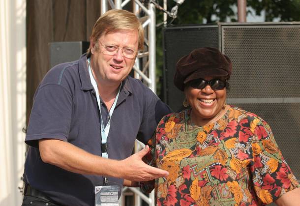GISBERT BALTES and ROBERTA KELLY at the general rehearsal for the TV Show Klingendes NRW - a special for the World Youth Day 2005, Cologne, Germany WENN 288313.jpg