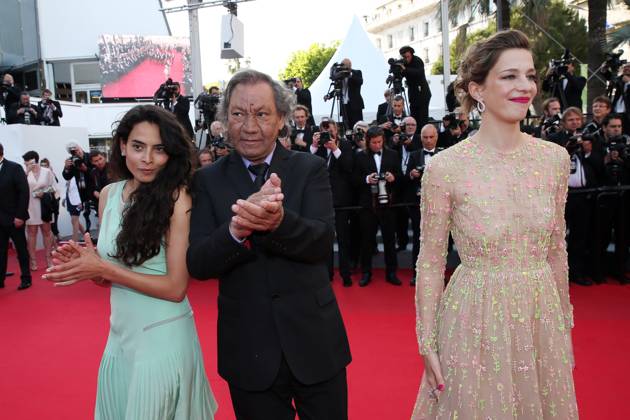 Nailia Harzoune, Tony Gatlif et Céline Sallette Montée des marches du film Deux jours, une nuit lors du 67 ème Festival du film de Cannes - Cannes le 20 mai 2014 Red carpet for the movie Deux jours, une nuit during the 67 th Cannes Fi  Copyright: xBORDE-MOREAUx xBESTIMAGExBORDE-MOREAUx xBESTIMAGEx