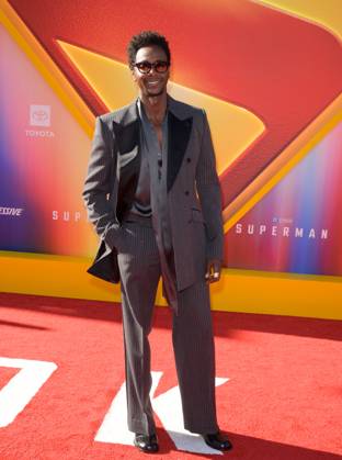 Superman Premiere - Los Angeles, USA LOS ANGELES, USA. July 07, 2025: Edi Gathegi at the premiere for Superman at the TCL Chinese Theatre. Los Angeles CA USA  Copyright: xPaulxSmith Featureflashx