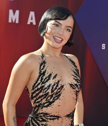 Cast member Isabela Merced attends the premiere of the sci-fi motion picture Superman at the TCL Chinese Theatre in the Hollywood section of Los Angeles on Monday, July 7, 2025. Storyline: Superman must reconciles his alien Kryptonian heritage with his human upbringing as reporter Clark Kent. As the embodiment of truth, justice and the human way he soon finds himself in a world that views these as old-fashioned. Superman must reconcile his alien Kryptonian heritage with his human upbringing as reporter Clark Kent. As the embodiment of truth, justice and the human way he soon finds himself in a world that views these as old-fashioned.  LAP2025070729 JIMxRUYMEN