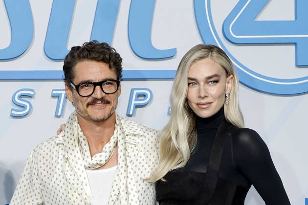 Pedro Pascal and Vanessa Kirby at The Fantastic Four First Steps movie premiere and fan event on 8 07 2025 at the Center am Potsdamer Platz in Berlin The Fantastic Four movie premiere in Berlin