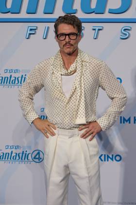 Pedro Pascal Fan Event THE FANTASTIC FOUR FIRST STEPS at the Center in Berlin on 08 07 2025 Fan Event The Fantastic Four