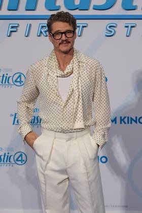 Pedro Pascal Fan Event THE FANTASTIC FOUR FIRST STEPS at the Center in Berlin on 08 07 2025 Fan Event The Fantastic Four