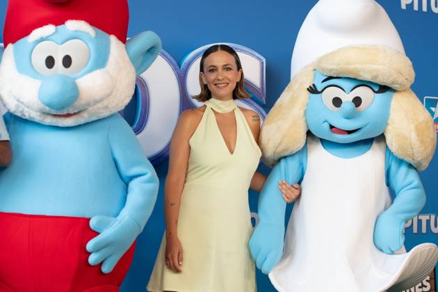 Presents Pitufos In Madrid Rigoberta Bandini attends Smurfs (Pitufos) premiere at Cine Kinepolis on July 09, 2025 in Madrid, Spain. Copyright: xx FOTO43366