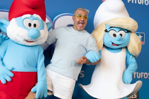 Smurfs (Pitufos) premiere at Cine Kinepolis in Madrid, Spain - 09 Jul 2025 Florentino Fernández attends the Smurfs (Pitufos) premiere at Cine Kinepolis in Madrid. Madrid Spain Copyright: xAtilanoxGarciax xSOPAxImagesx FOTO43371