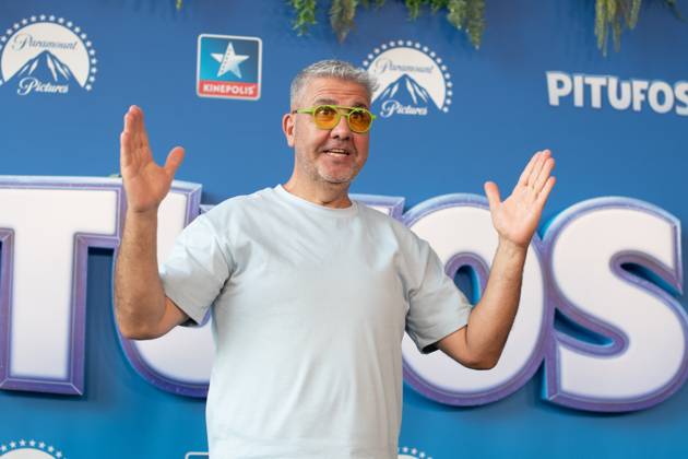 Smurfs (Pitufos) premiere at Cine Kinepolis in Madrid, Spain - 09 Jul 2025 Florentino Fernández attends the Smurfs (Pitufos) premiere at Cine Kinepolis in Madrid. Madrid Spain Copyright: xAtilanoxGarciax xSOPAxImagesx FOTO43375
