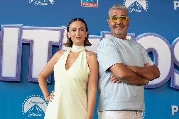 Smurfs (Pitufos) premiere at Cine Kinepolis in Madrid, Spain - 09 Jul 2025 Florentino Fernández and Rigoberta Bandini attend the Smurfs (Pitufos) premiere at Cine Kinepolis in Madrid. Madrid Spain Copyright: xAtilanoxGarciax xSOPAxImagesx FOTO43380