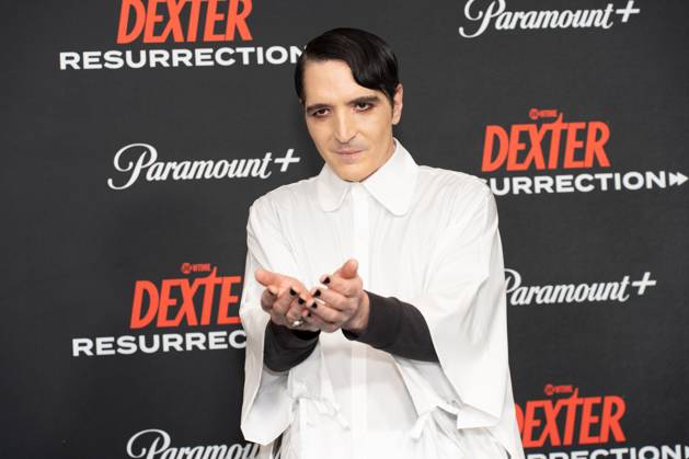David Dastmalchian arrives on the red carpet at the world premiere of Dexter: Resurrection at Alice Tully Hall on Wednesday, July 9, 2025 in New York City.  NYP20250709635 DEREKxFRENCH