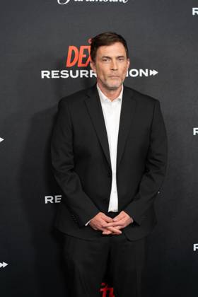 Desmond Harrington arrives on the red carpet at the world premiere of Dexter: Resurrection at Alice Tully Hall on Wednesday, July 9, 2025 in New York City.  NYP20250709643 DEREKxFRENCH