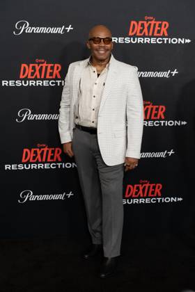 Eric King arrives on the red carpet at the world premiere of Dexter: Resurrection at Alice Tully Hall on Wednesday, July 9, 2025 in New York City.  NYP20250709651 DEREKxFRENCH