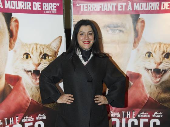 Director Marjane Satrapi at the premiere of her film The Voices in Paris on March 9, 2015 Paris France  Copyright: xPierrexPerusseaux xBestimagexPierrexPerusseaux xBestimagex