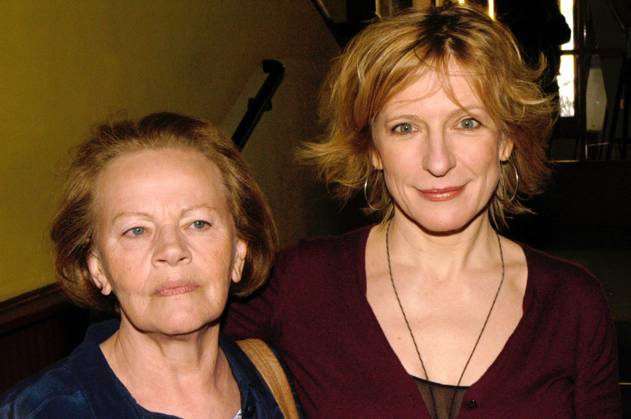 Gudrun Ritter and Dagmar Manzel at the premiere of Als der Fremde kam at the Babylon cinema , Berlin, Germany Tammo Bork WENN 613936.jpg