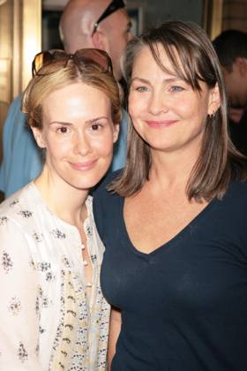 Sarah Paulson and Cherry Jones 8th Annual Broadway Barks. A star-studded dog and cat adopt-a-thon benefiting New York City animal shelters and adoption agencies, New York City, New York, United States PNP WENN 723050.jpg