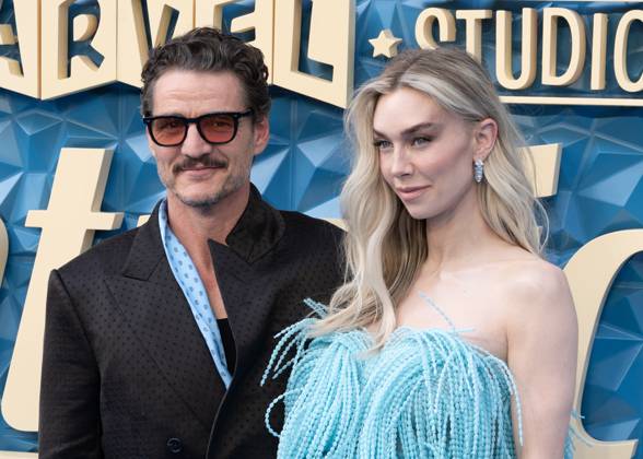 Pedro Pascal and Vanessa Kirby attends The Fantastic Four: First Steps - UK Launch Event at the BFI IMAX, Waterloo in London, England. UK. Thursday 10th July 2025. Copyright: xJamesxWarrenx THE FANTASTIC FOUR - FIRST STEPS - UK LAUNCH EVENT3