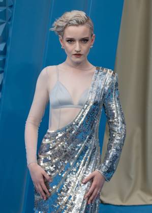 Julia Garner attends The Fantastic Four: First Steps - UK Launch Event at the BFI IMAX, Waterloo in London, England. UK. Thursday 10th July 2025. Copyright: xJamesxWarrenx THE FANTASTIC FOUR - FIRST STEPS - UK LAUNCH EVENT67
