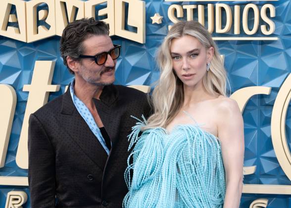 Pedro Pascal and Vanessa Kirby attends The Fantastic Four: First Steps - UK Launch Event at the BFI IMAX, Waterloo in London, England. UK. Thursday 10th July 2025. Copyright: xJamesxWarrenx THE FANTASTIC FOUR - FIRST STEPS - UK LAUNCH EVENT7