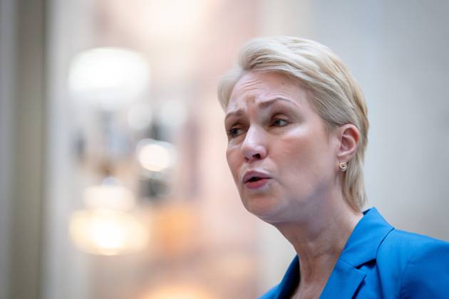 Meeting, Federal Council, Prime Minister Manuela Schwesig Meeting, Federal Council, Berlin, Prime Minister Manuela Schwesig Berlin Berlin GER