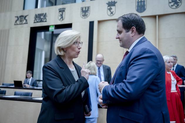 Meeting, Federal Council, Minister President Anke Rehlinger, Nathanael Liminski Meeting, Federal Council, Berlin, Minister President Anke Rehlinger, Nathanael Liminski Berlin Berlin GER