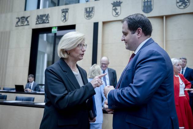 Meeting, Federal Council, Minister President Anke Rehlinger, Nathanael Liminski Meeting, Federal Council, Berlin, Minister President Anke Rehlinger, Nathanael Liminski Berlin Berlin GER