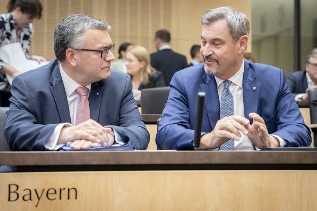 Meeting, Federal Council, Prime Minister Markus Söder Meeting, Federal Council, Berlin, Prime Minister Markus Söder Berlin Berlin GER