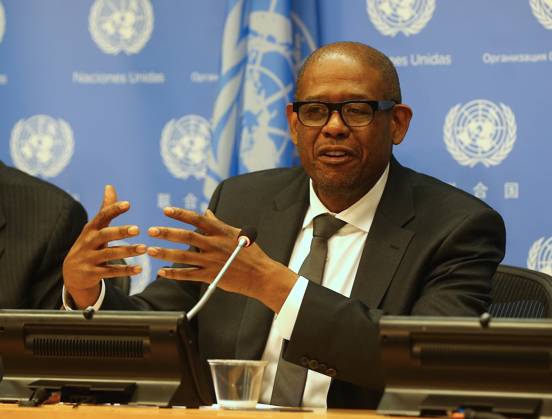 American actor Forest Whitaker is seen talking at the United Nations Headquarters during the Paris Climate Agreement Signing Ceremony, in New York, on April 21 2016 New York Etats Unis  Copyright: xMORGANxDESSALLES BESTIMAGExMORGANxDESSALLES BESTIMAGEx