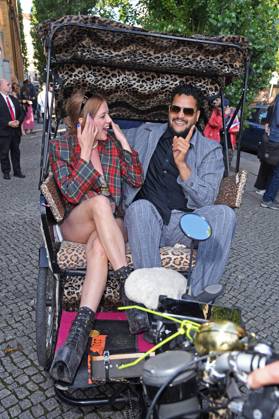 Jella Haase, Yasin El Harrouk at the SchwarzeSchafe premiere at the cinema in the Kulturbrauerei in Berlin on 15 07 2025