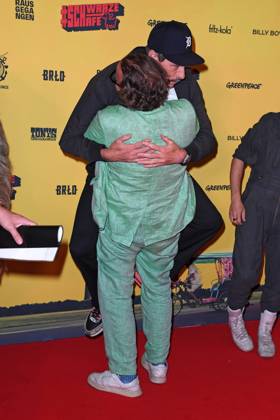 Marc Hosemann, Oliver Rihs director at the SchwarzeSchafe premiere at the cinema in the Kulturbrauerei in Berlin on 15 07 2025