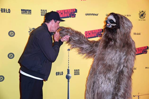 Marc Hosemann at the SchwarzeSchafe premiere at the cinema in the Kulturbrauerei in Berlin on 15 07 2025