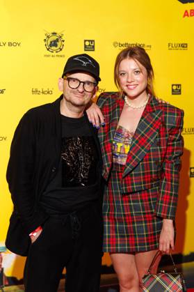 Premiere SchwarzeSchafe Milan Peschel and Jella Haase at the premiere of SchwarzeSchafe at the cinema in the Kulturbrauerei on 15 07 2025 in Berlin Copyright: xEventpressxKochanx