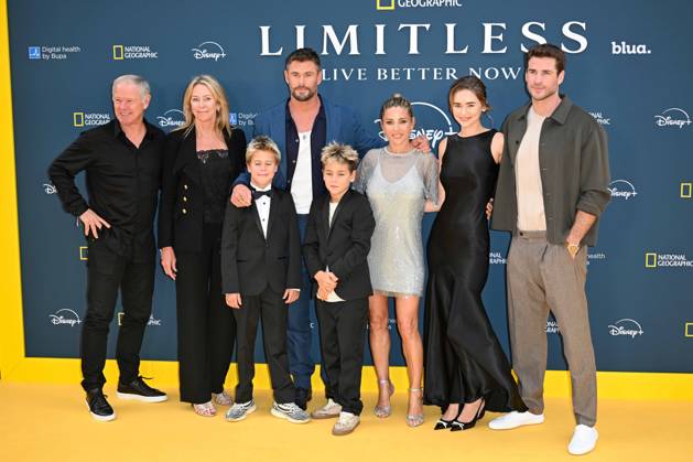 Celebrities arrive for premiere of the National Geographic docu-series ˜Limitless: Live Better Now™ at Odeon Luxe, Leicester Square, London Featuring: Craig Hemsworth, Leonie Hemsworth, Chris Hemsworth, Elsa Pataky, Tristan Hemsworth, Sasha Hemsworth, Gabriella Brooks, Liam Hemsworth Where: London, United Kingdom When: 17 Jul 2025 Credit: Cover Images EDITORIAL USE ONLY. NOT FOR USE BY NEWSPAPERS BASED IN THE UK. Copyright: xx coverimg54924790