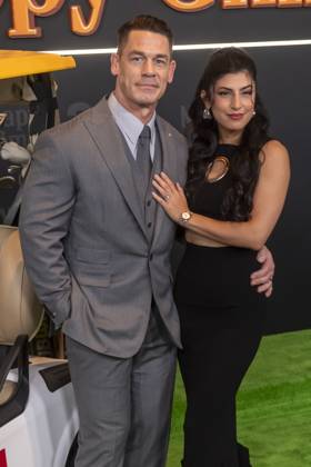 July 21, 2025, New York, United States: (L-R) John Cena and Shay Shariatzadeh attend Netflix s Happy Gilmore 2 New York Premiere at Jazz at Lincoln Center. New York United States - ZUMAs197 20250721_aaa_s197_286 Copyright: xRonxAdarx