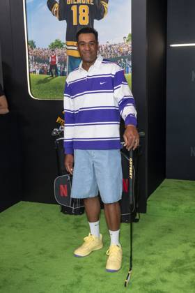 July 21, 2025, New York, United States: Tony Finau attend Netflix s Happy Gilmore 2 New York Premiere at Jazz at Lincoln Center. New York United States - ZUMAs197 20250721_aaa_s197_288 Copyright: xRonxAdarx