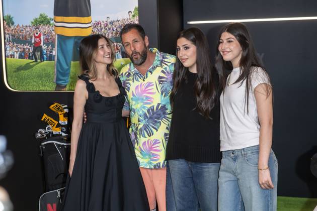 July 21, 2025, New York, United States: (L-R) Adam Sandler, Jackie Sandler, Sadie Sandler and Sunny Sandler attend Netflix s Happy Gilmore 2 New York Premiere at Jazz at Lincoln Center on July 21, 2025 in New York City. New York United States - ZUMAs197 20250721_aaa_s197_299 Copyright: xRonxAdarx