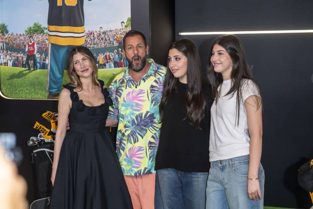 July 21, 2025, New York, United States: (L-R) Adam Sandler, Jackie Sandler, Sadie Sandler and Sunny Sandler attend Netflix s Happy Gilmore 2 New York Premiere at Jazz at Lincoln Center on July 21, 2025 in New York City. New York United States - ZUMAs197 20250721_aaa_s197_313 Copyright: xRonxAdarx