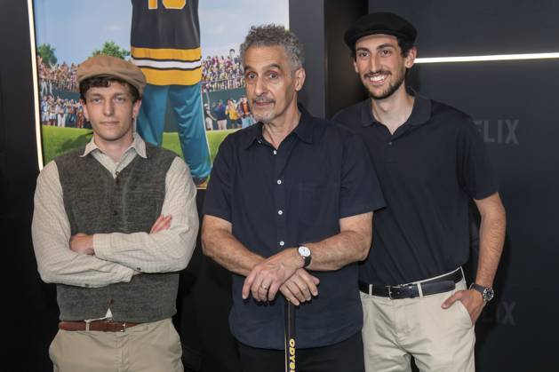 July 21, 2025, New York, United States: John Turturro (C) and Diego Turturro (R) attend Netflix s Happy Gilmore 2 New York Premiere at Jazz at Lincoln Center. New York United States - ZUMAs197 20250721_aaa_s197_317 Copyright: xRonxAdarx