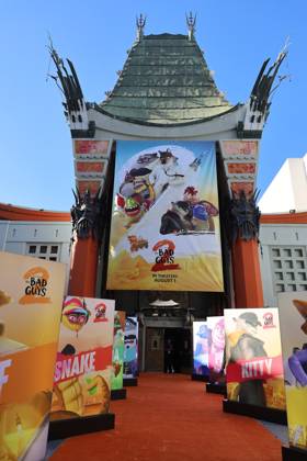 July 23, 2025, Los Angeles, California, USA: General Atmosphere at the Premiere of The Bad Guys 2 at the TCL Chinese Theatre IMAX Los Angeles USA - ZUMAg107 20250723_zep_g107_070 Copyright: xNinaxPrommerx