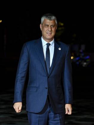 Kosovo President Hashim Thaci Exterior Arrivals at the state dinner on the occasion of the international ceremony marking the centenary of the 1918 armistice at the Musée dOrsay in Paris, France, on November 10, 2018 Pierre Perusseau Bestimage  Copyright: xPierrexPerusseaux xBestimagexPierrexPerusseaux xBestimagex