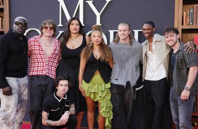 Netflix s My Oxford Year Premiere - LA Donzell Taggart, Katie Roeder, Aaliyah Larsen and Cameron Goode of SZN4 and Mason Watts, Conor Smith, Zach Newbould and Shane Appell of the Midnight Til Morning At Netflix s My Oxford Year Los Angeles Premiere At Netflix Tudum Theater , In Los Angeles CA, USA on July 24, 2025. Photo by Fati S ABACAPRESS.COM Lso Angeles CA United States  Copyright: xFatixSadou ABACAPRESS.COMx