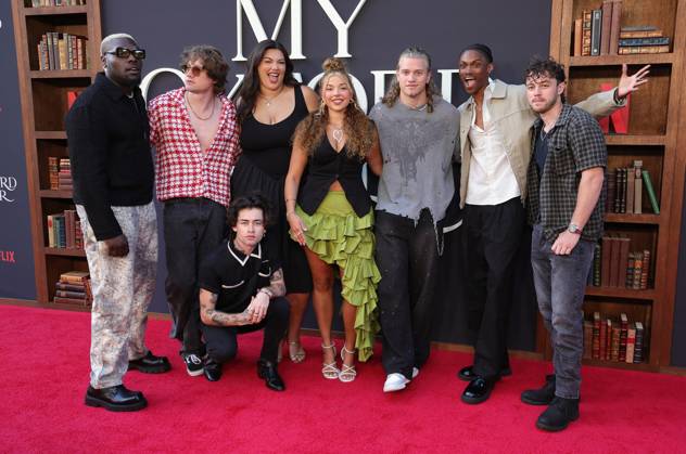 Netflix s My Oxford Year Premiere - LA Donzell Taggart, Katie Roeder, Aaliyah Larsen and Cameron Goode of SZN4 and Mason Watts, Conor Smith, Zach Newbould and Shane Appell of the Midnight Til Morning At Netflix s My Oxford Year Los Angeles Premiere At Netflix Tudum Theater , In Los Angeles CA, USA on July 24, 2025. Photo by Fati S ABACAPRESS.COM Lso Angeles CA United States  Copyright: xFatixSadou ABACAPRESS.COMx