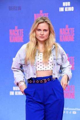 Kara Edenberg at the German premiere of DIE NACKTE KANONE in Berlin on 24 07 2025