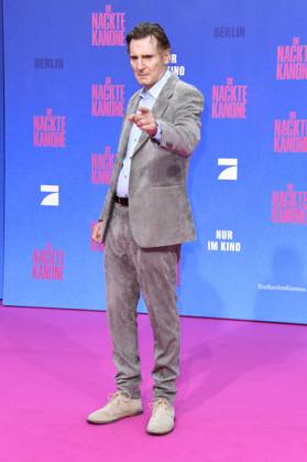 Liam Neeson at the German premiere of DIE NACKTE KANONE in Berlin on 24 07 2025