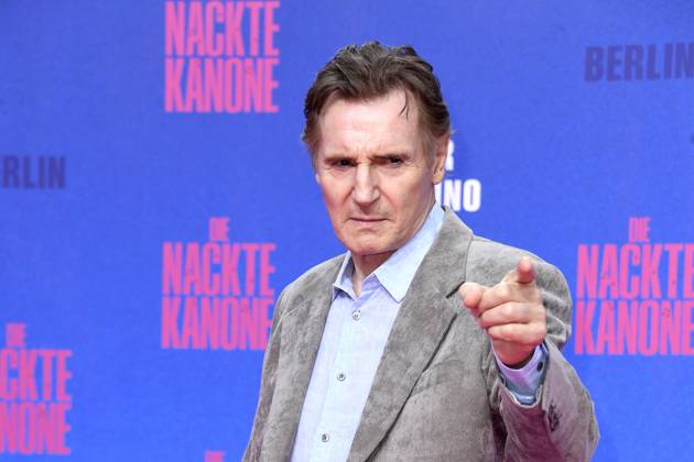 Liam Neeson at the German premiere of DIE NACKTE KANONE in Berlin on 24 07 2025