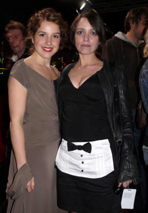 Paula Kalenberg, Anna Thalbach Premiere of Krabat at CineStar movie theater at Sony Center , Berlin, Germany WENN 2104797.jpg