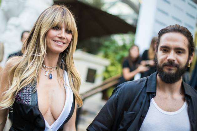 Heidi Klum and her fiancé Tom Kaulitz leaving the C Roitfeld parfum 7 lovers launching at the Peninsula Hotel in Paris on July 2, 2019 Heidi Klum and her fiancé Tom Kaulitz leaving the C Roitfeld parfum 7 lovers launching at the Peninsula Hotel in Paris, France, on July 01, 2019 Paris France  Copyright: xAgencex xBestimagexAgencex xBestimagex