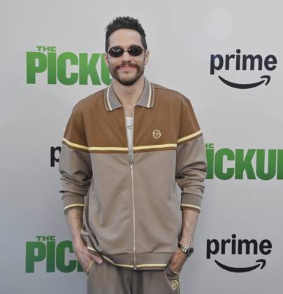 Cast member Pete Davidson attends the premiere of the motion picture comedy The Pickup at Regal LA Live in Los Angeles on Sunday, July 27, 2025. Storyline: A routine cash pickup turns into a deadly pursuit when two mismatched armored truck drivers are ambushed by ruthless criminals with plans beyond the cash.  LAP2025072708 JIMxRUYMEN